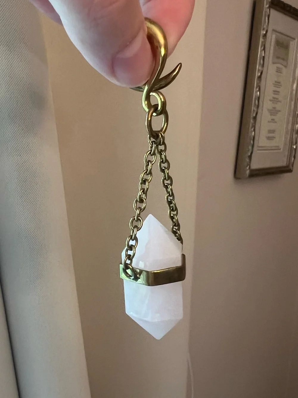 Diablo Organics Rose Quartz DT dangles